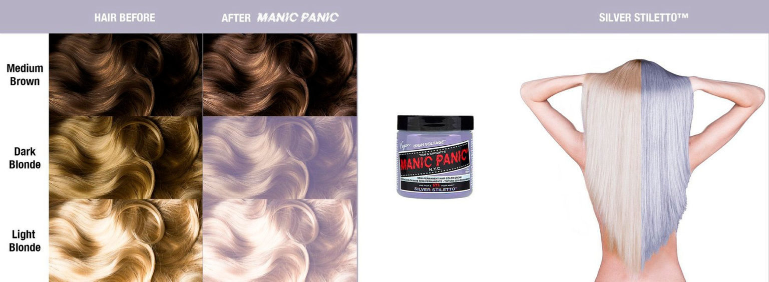 Manic Panic Silver Stiletto Salon Exclusive